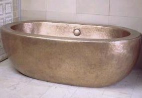 Ann Sacks Zen Copper bath by Robert Kuo – the art of copper